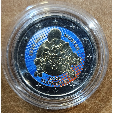 2 Euro Slovenia 2025 - Miki Muster v2 (colored UNC)