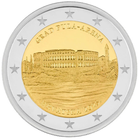 2 Euro Croatia 2025 - Pula Arena (Proof)