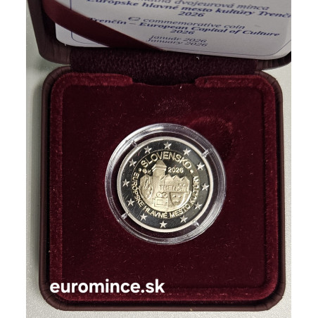 2 Euro Slovakia 2026 - Trenčín (Proof)