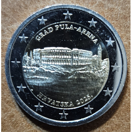 2 Euro Horvátország 2025 - Pula Arena (UNC)