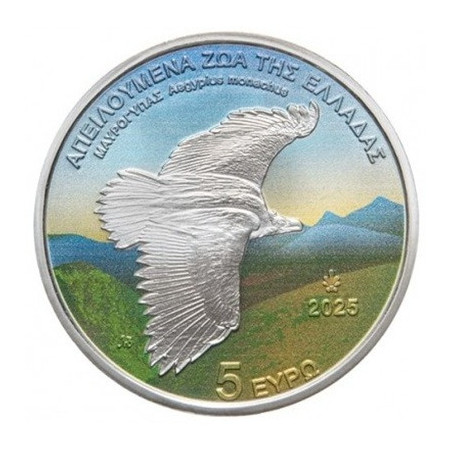 5 Euro Görögország 2025 - A hajkeselyű (Proof)