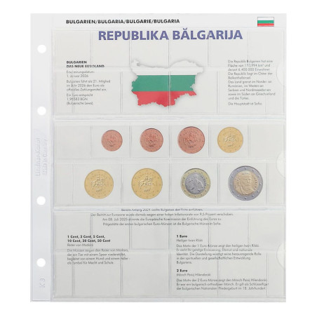 Bulgaria - illustrated karat coin page K8