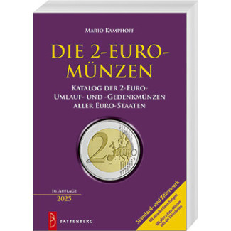 Katalóg 2-eurových mincí, 16. vydanie 2025 (v nemčine)