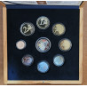 Slovakia 2026 set of 8 coins - Winter olympics Milano Cortina (Proof)
