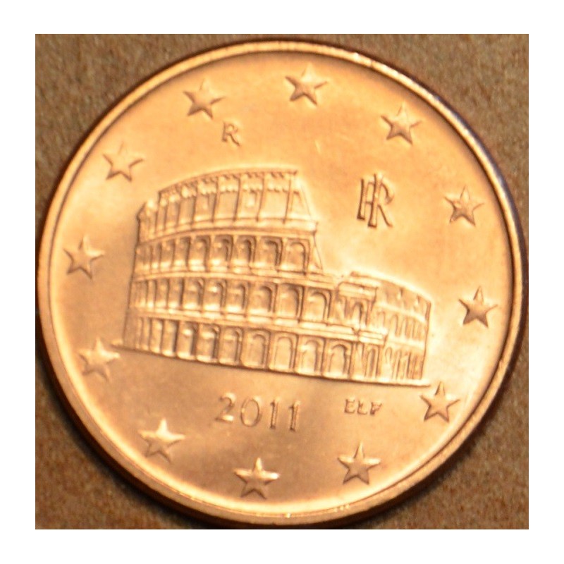 euroerme érme 5 cent Olaszország 2011 (UNC)