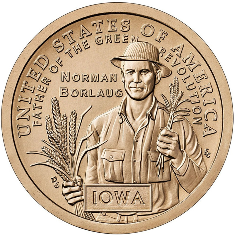 1 dollar USA 2026 Iowa "D" (UNC)