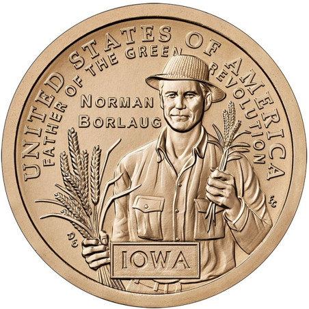 1 dollar USA 2026 Iowa "D" (UNC)