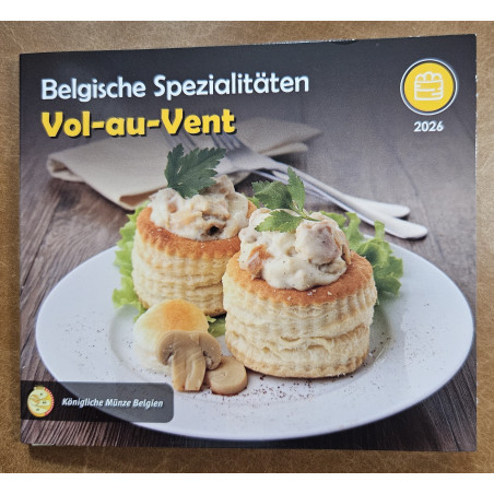 Belgicko 2026 WMF sada 8 mincí - Vol-au-vent (BU)