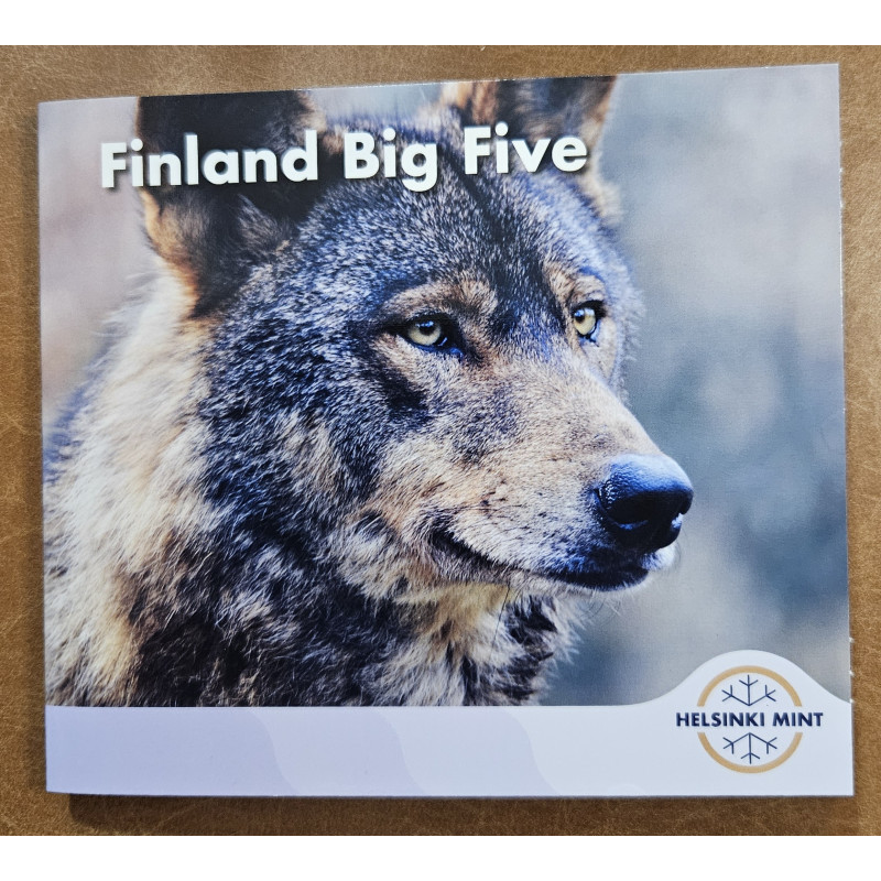 Fínsko 2026 WMF sada 8 mincí -Big five (BU)
