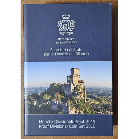 San Marino 2019 - set of 8 coins (Proof)