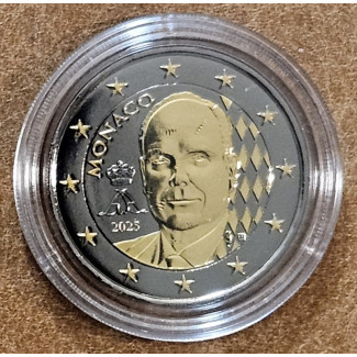 2 Euro Monaco 2025 (Ruténium-arany bevonatú UNC)