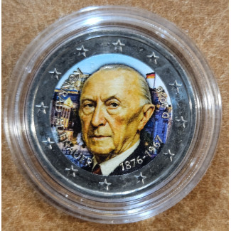 2 Euro Németország 2026 - Konrad Adenauer v3 (színezett UNC)