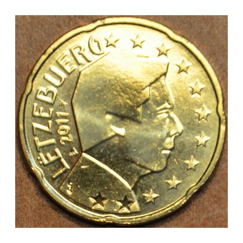 Euromince mince 20 cent Luxembursko 2011 (UNC)