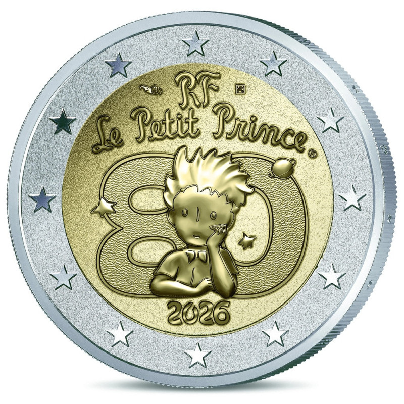 2 Euro Franciaország 2026 - A kis herceg (reverse proof)