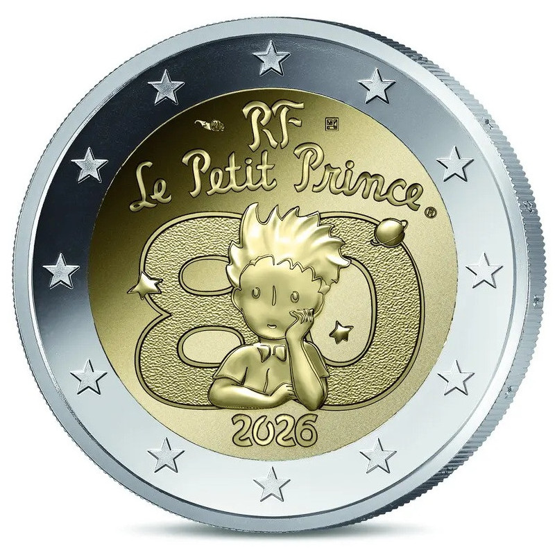 2 Euro France 2026 - Petit Prince (Proof)