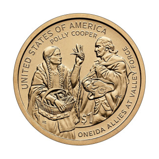 1 dollar USA 2026 Polly Cooper "D" (UNC)