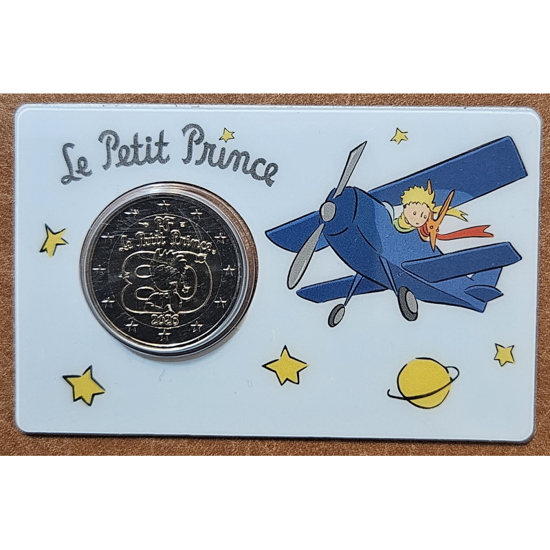 2 Euro France 2026 - Petit Prince: The airplane (BU)