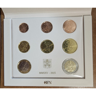 Vatican 2025 set of 8 eurocoins (BU)