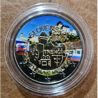 2 Euro Szlovákia 2026 - Trencsén v5 (színezett UNC)