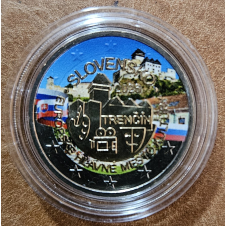 2 Euro Szlovákia 2026 - Trencsén v5 (színezett UNC)