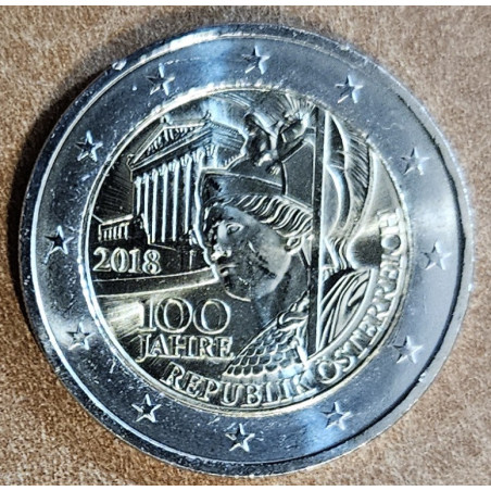 euroerme érme 2 Euro Ausztria 2018 - Az osztrák köztársaság 100. év...
