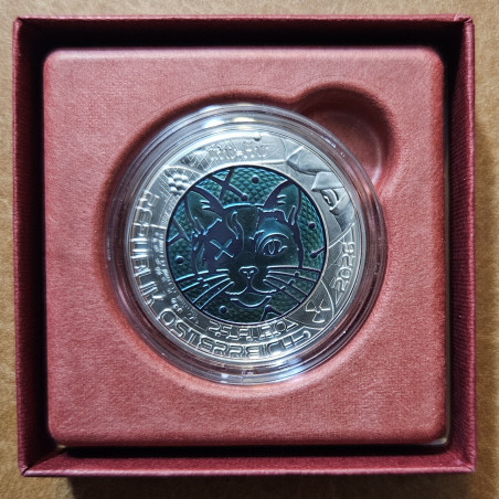 25 Euro Rakúsko 2026 - Kvantová fyzika (Niob Ag UNC)