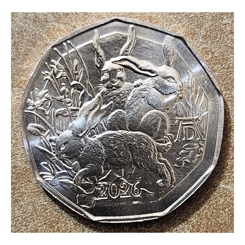 5 Euro Austria 2026 - Dürer's Hare Trio (UNC)