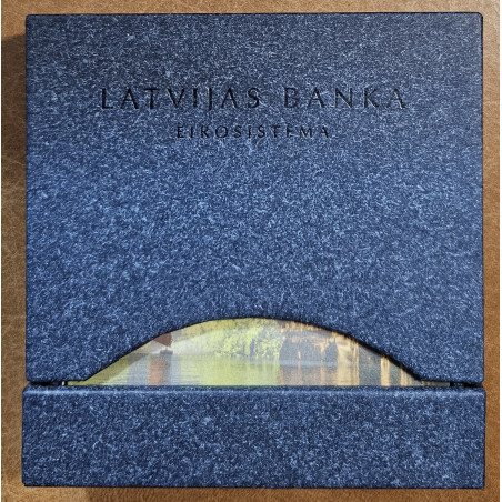 5 Euro Lotyšsko 2025 - Mačacia odysea (Proof)