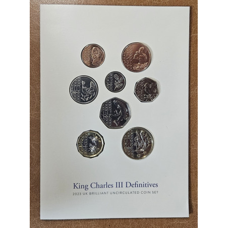 Great Britain definitive coin set 2023 (BU)