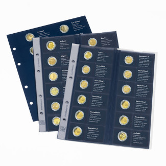 2 Euro 2025 pages to Leuchtturm OPTIMA album