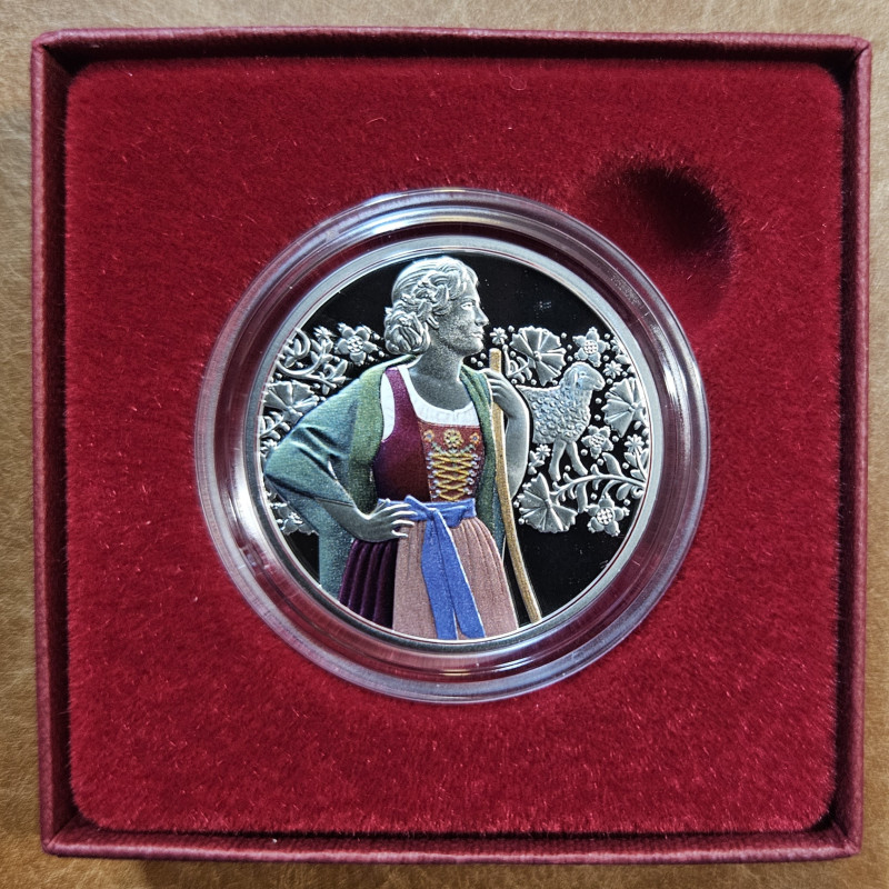 10 Euro Ausztria 2026 Aufjuchazn – Loden (Proof)