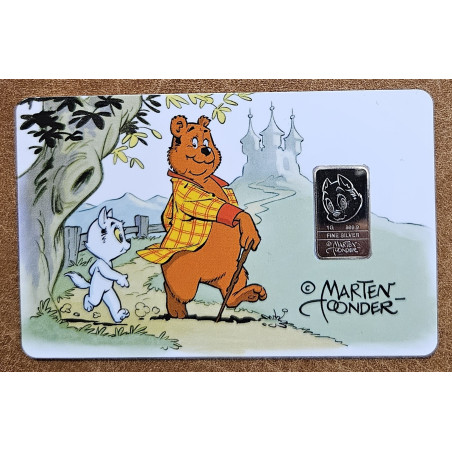 Holandsko 2026 - Medvedík Pú 1 g Ag 999