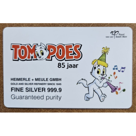 Netherlands 2026 - Tom Poes 1 g Ag 999