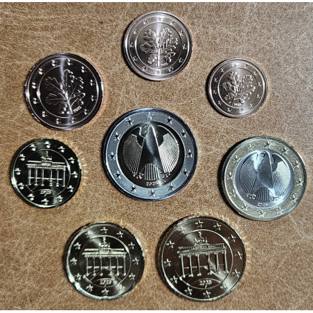 Germany 2026 "J" set of 8 coins (UNC)