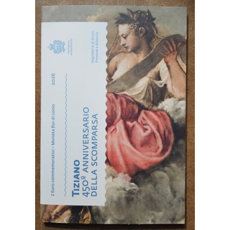 2 Euro San Marino 2026 - Tiziano (BU)