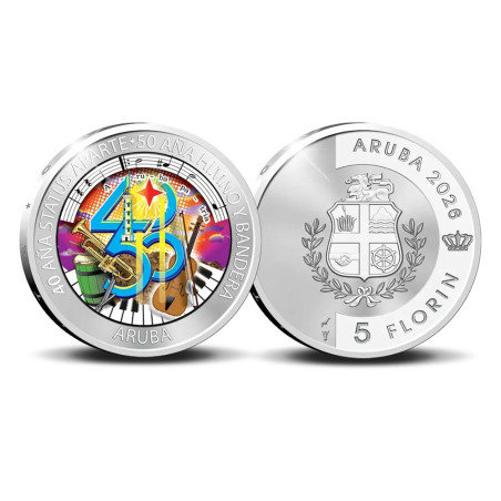 5 Florin Aruba 2026 (Proof)