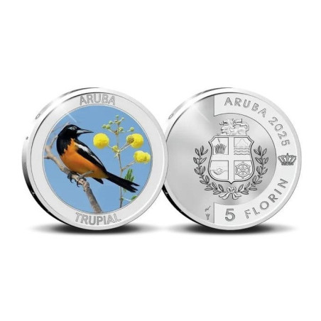 5 Florin Aruba 2025 (Proof)