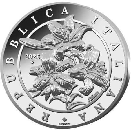 0,25 Euro Italy 2026 - The lily (BU)