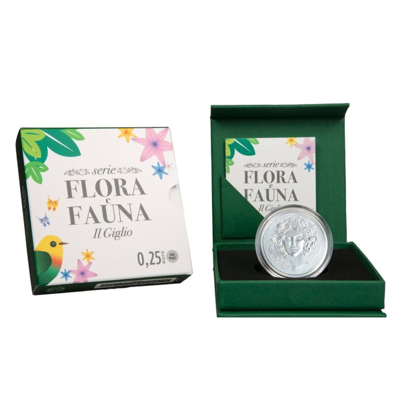 0,25 Euro Italy 2026 - The lily (BU)