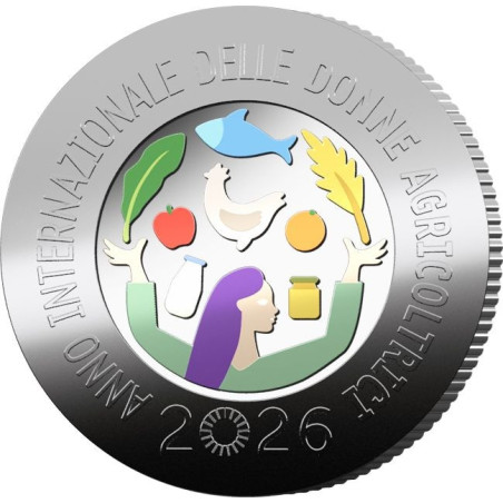 5 Euro Taliansko 2026 - Farmárky (Proof)