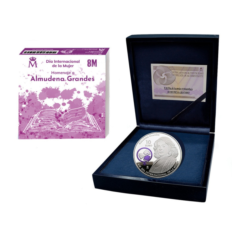 10 Euro Spain 2026 - Almudena Grandes (Proof)