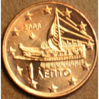 Euromince mince 1 cent Grécko 2008 (UNC)