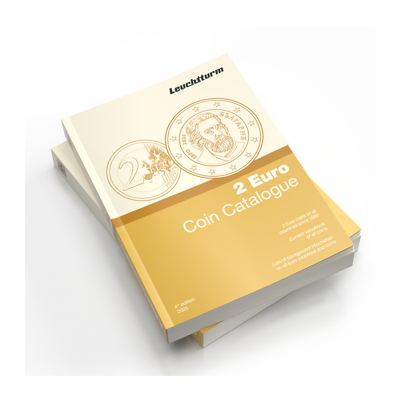 Leuchtturm 2026 katalóg 2 Euro (v angličtine)