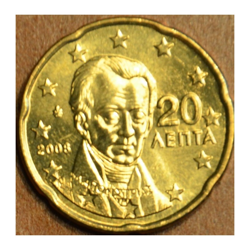 eurocoin eurocoins 20 cent Greece 2004 (UNC)