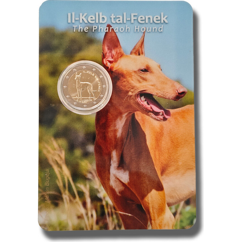 Presale 2 Euro Malta 2026 - Pharaoh Hound (BU)