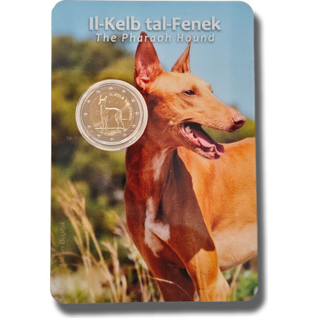 Presale 2 Euro Malta 2026 - Pharaoh Hound (BU)