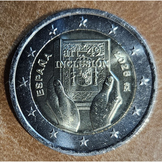 Elovetel 2 Euro Spanyolország 2026 - A fogyatékosok védelme és befogadása (UNC)