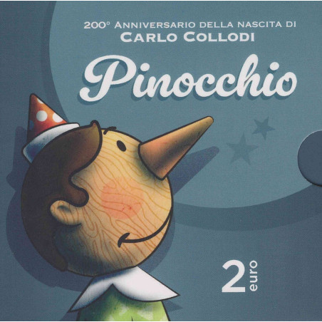2 Euro Italy 2026 - Pinocchio (Proof)