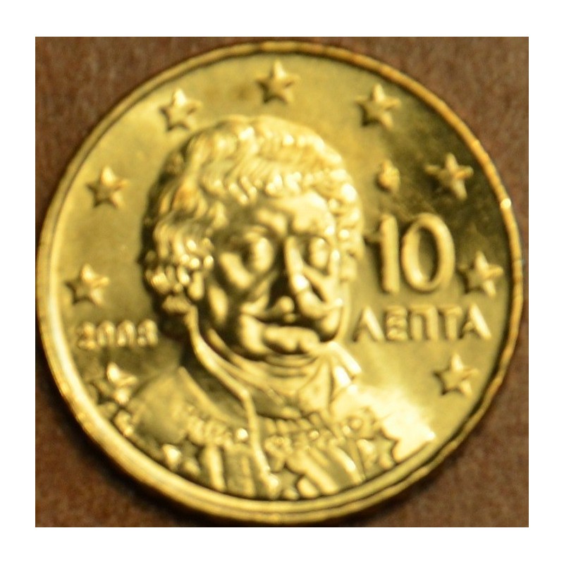 eurocoin eurocoins 10 cent Greece 2008 (UNC)