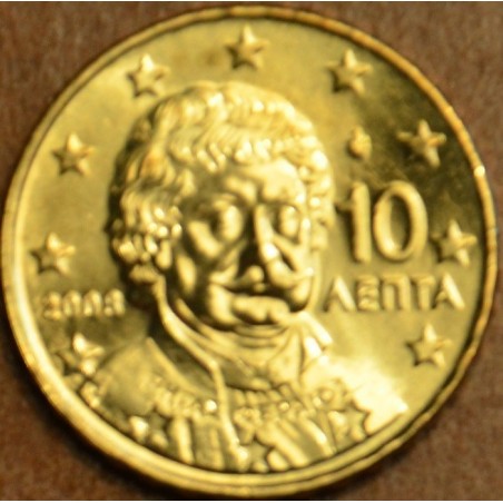 euroerme érme 10 cent Görögország 2008 (UNC)